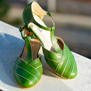 İda Yeşil Ayakkabı